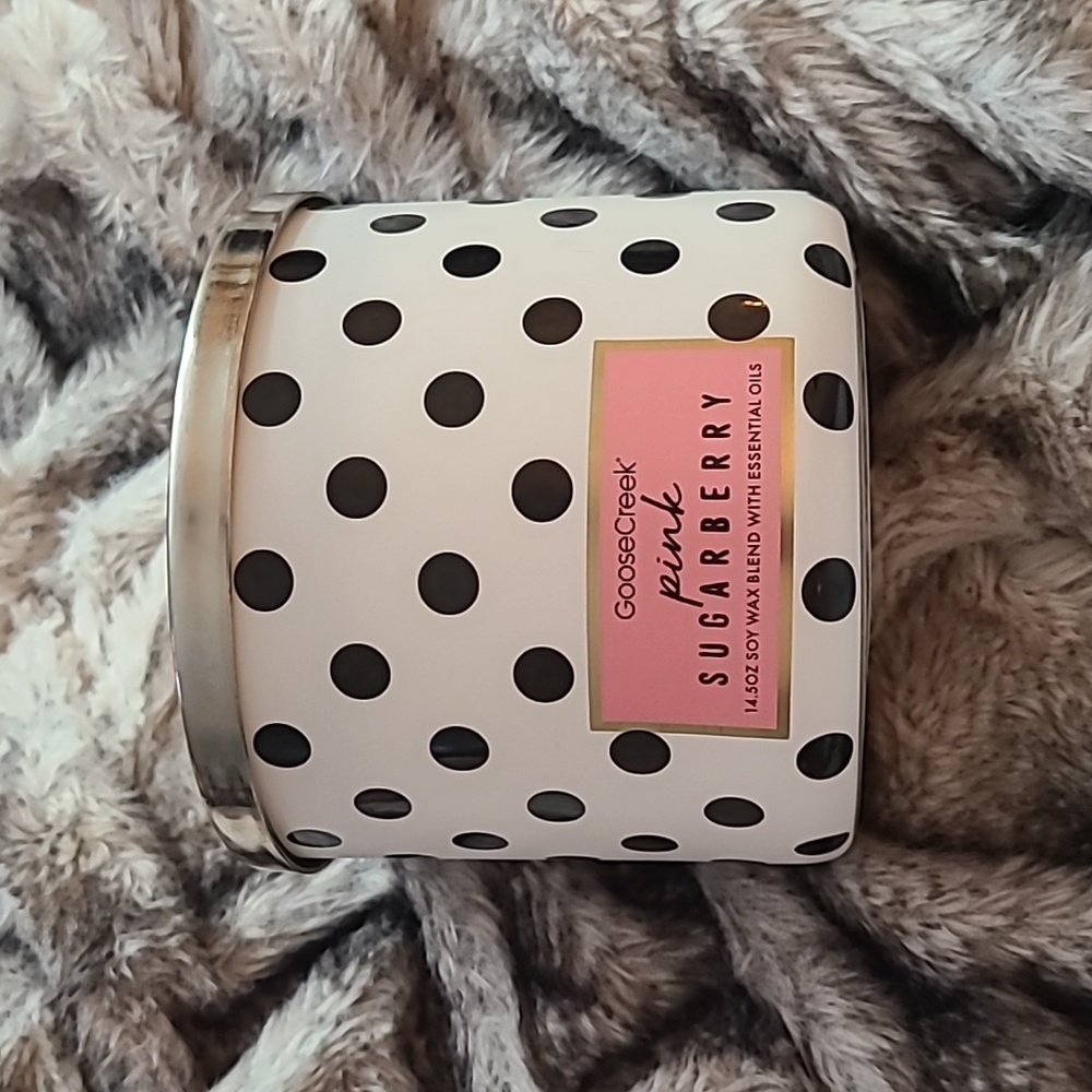 GooseCreek Pink Sugarberry Candle